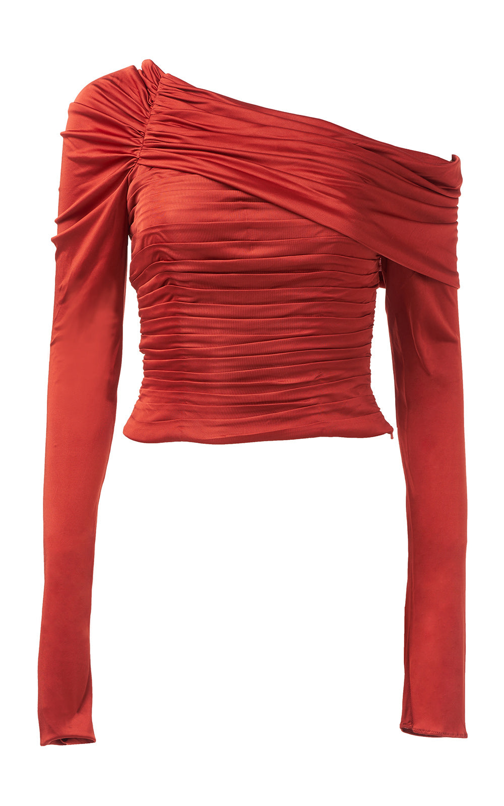 Zaha Off-Shoulder Long Sleeve Top