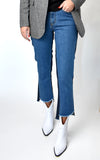 Glow Relaxed Fit Front Back Contrast Jeans