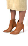 Radiance Stiletto Tanned Leather Boots
