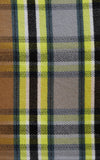CLOSED Yellow Plaid Wool Scarf