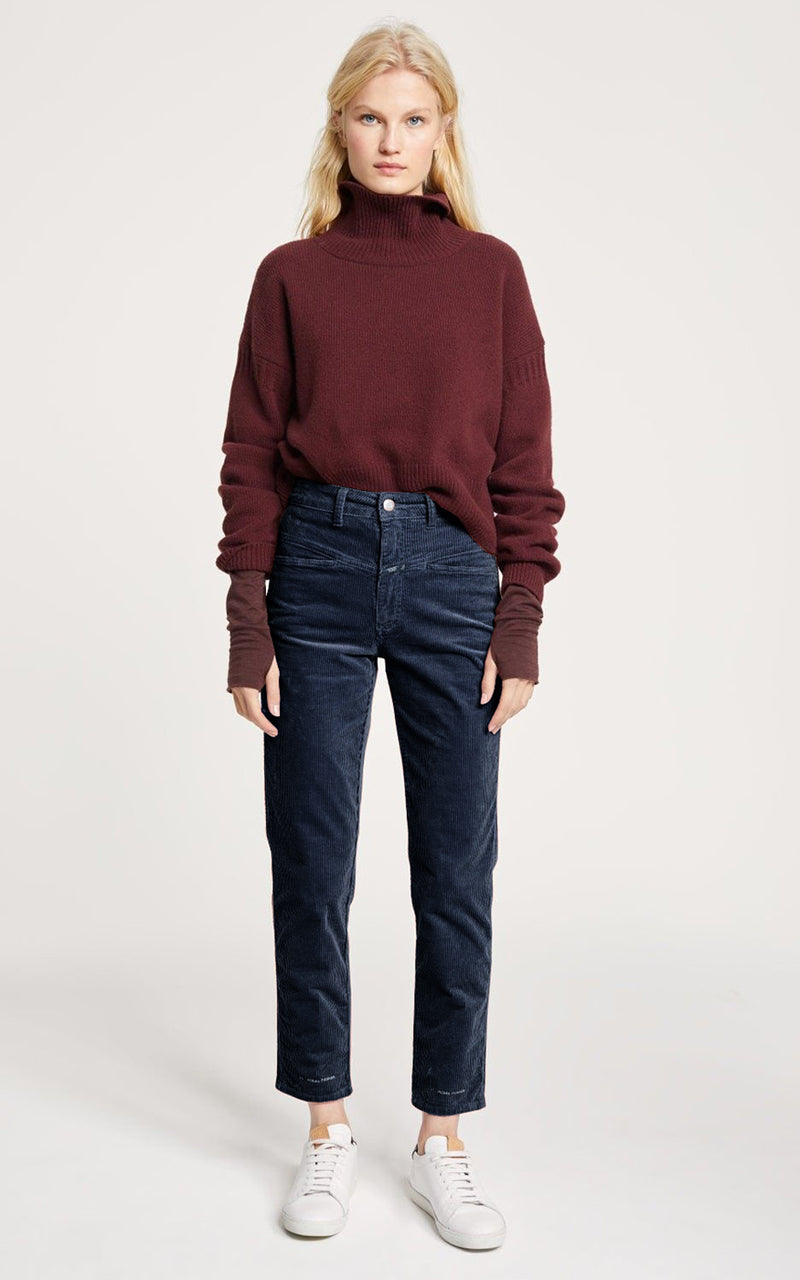 closed pedal pusher cordhose Pedal Pusher Corduroy Pants