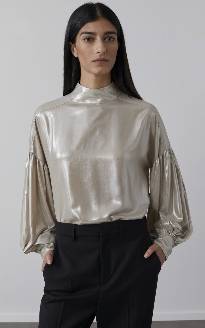 Metallic Blouse