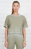 Cotton Citizen Tokyo Crop Tee | Vintage Basil