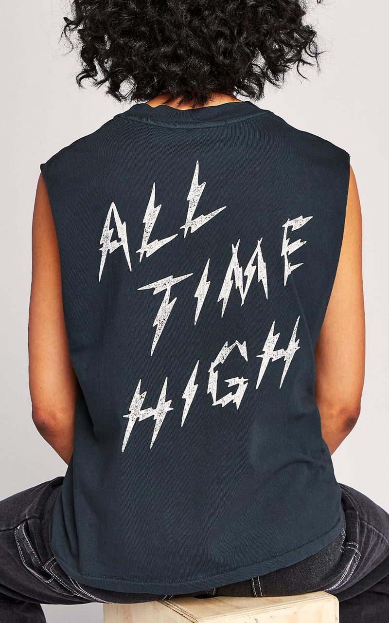 Daydreamer Def Leppard All Time High Rocker Muscle Tank Black