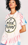Daydreamer Pink Floyd Eclipse Kaleidoscope Tie-Dye Weekend Band Tee