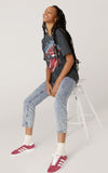 Daydreamer The Rolling Stones 1981 Boyfriend Tee Black
