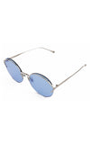 For Art's Sake Margarita Blue Gold Frame & Pearl Sunglasses