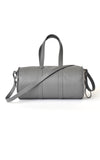 H-ology Leather Mini Duffel Handbag Stone