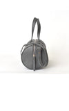 H-ology Leather Mini Duffel Handbag Stone