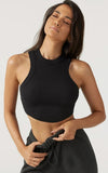 Joah Brown Body Tank Black
