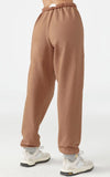 Joah Brown Oversized Jogger Terracotta