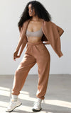 Joah Brown Oversized Jogger Terracotta