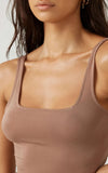 Square Neck Crop Tank