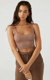 Square Neck Crop Tank