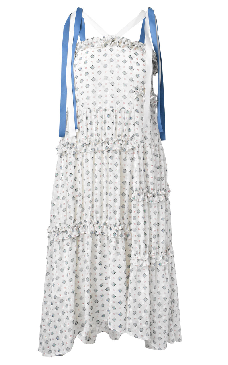 Ruffle Midi Dress