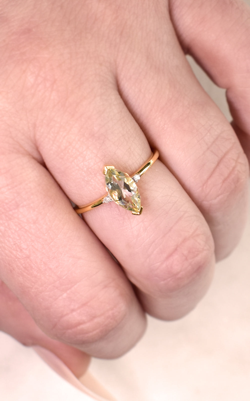 Simple Marquise Ring